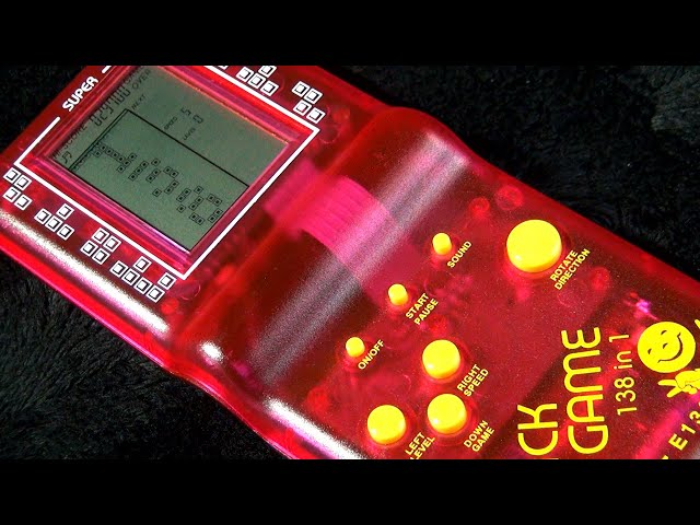 電子ゲーム】ブリックゲーム 138in1 レース テトリス フロッガー