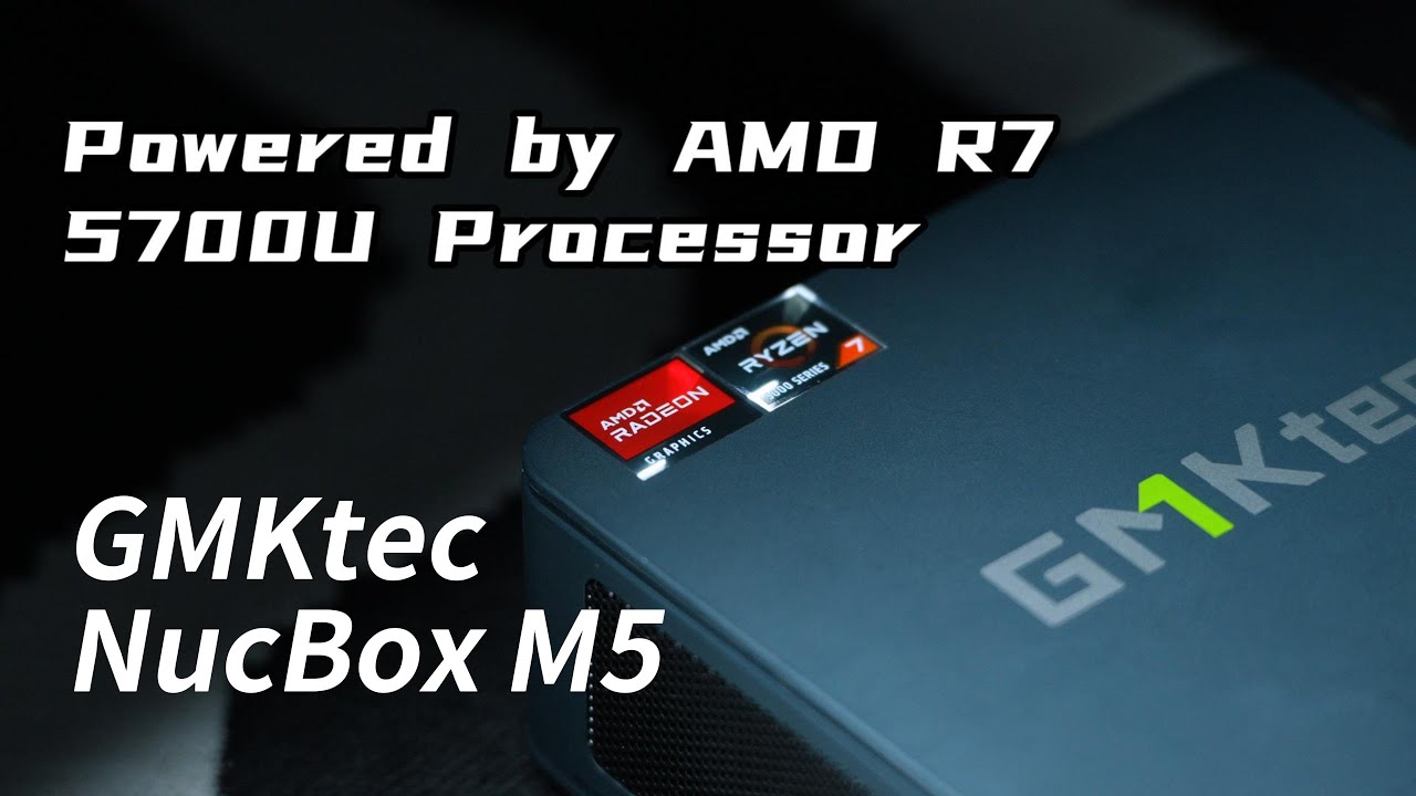 AMD Ryzen 7 5700U Mini PC--NucBox M5 #minipc #AMD #ryzen7