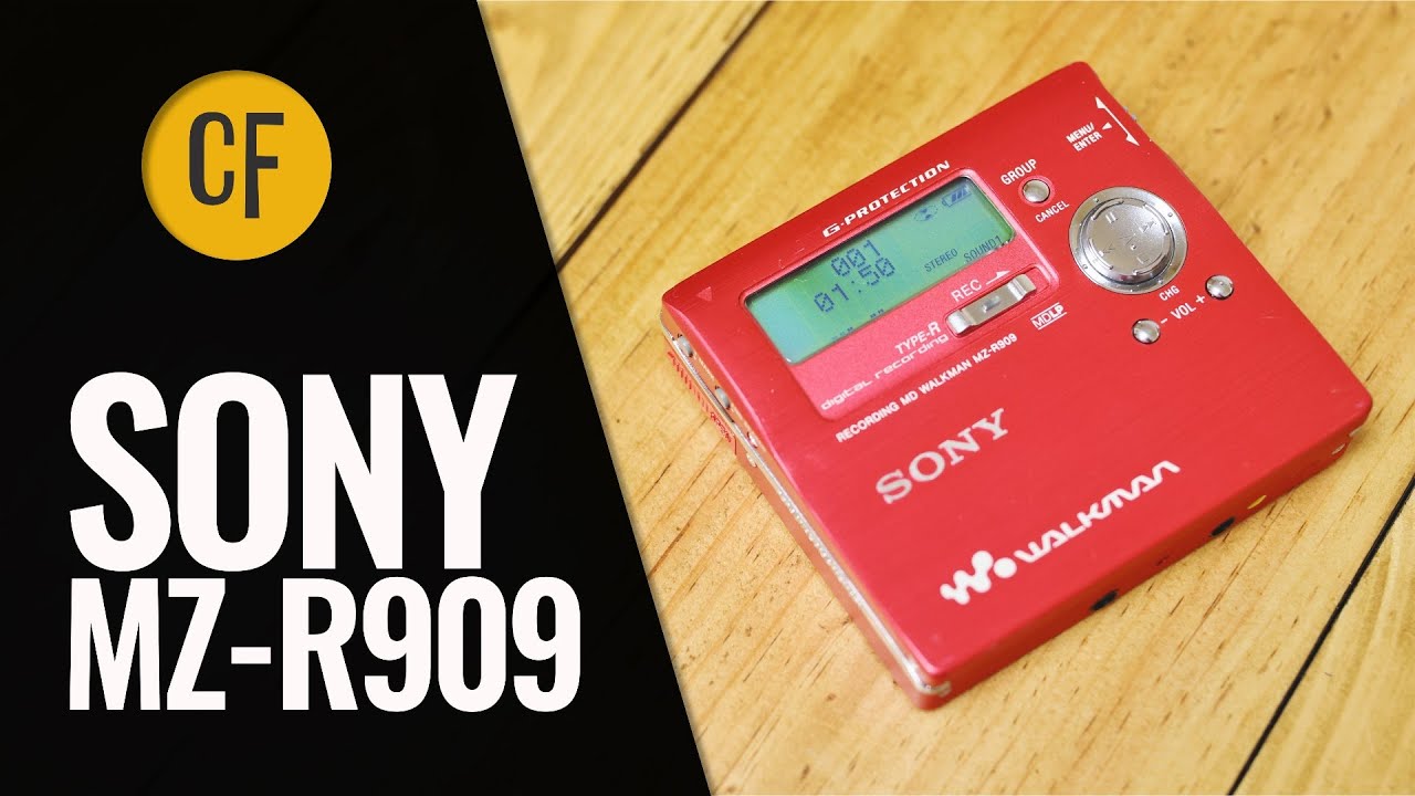 Sony MiniDisc MZ-R909 recorder review - YouTube