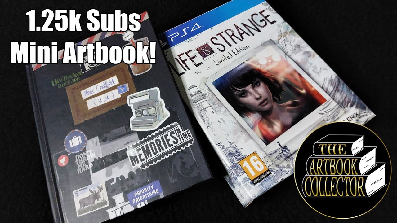 Mini Artbook | Life is Strange Picture Book - Book Flip Through