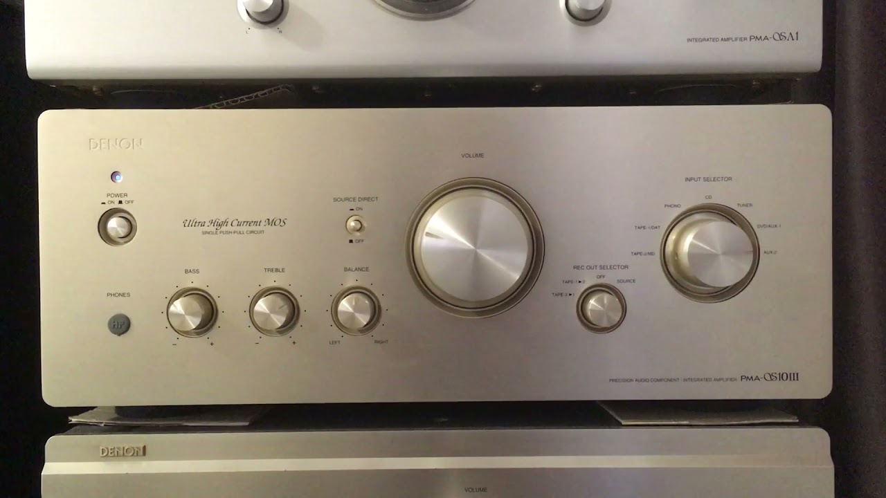 Denon PMA S10 Mark 3 - YouTube