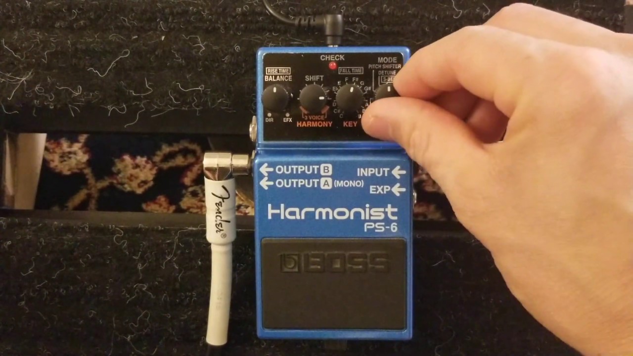 BOSS Harmonist PS6 Demo/Review - YouTube