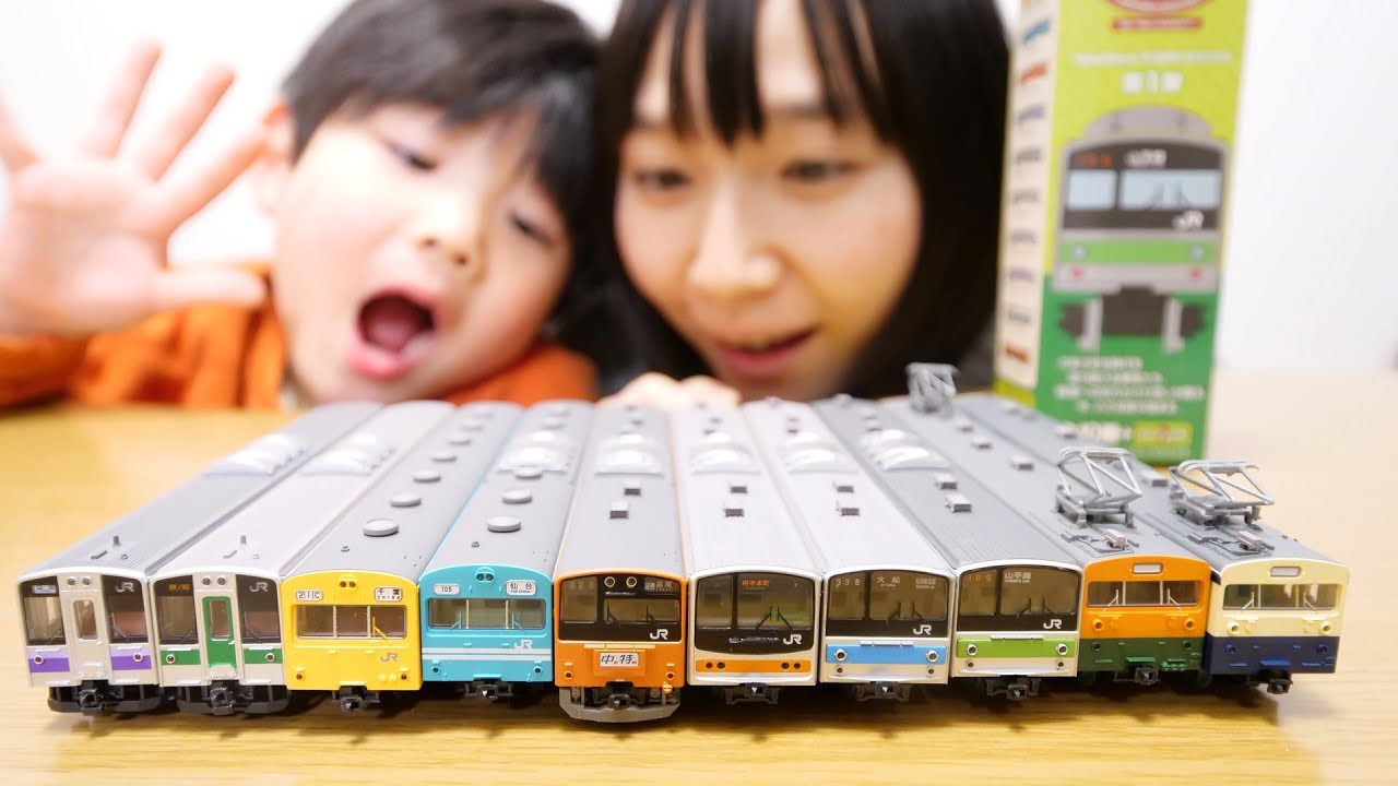 鉄道コレクション第1弾 ニューデイズ＆キオスク限定 - YouTube
