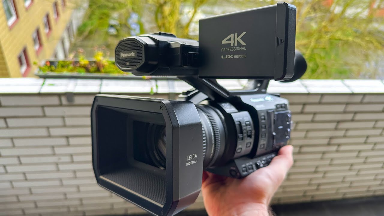 Panasonic AG UX90 4k Camcorder Test + video footage 2025 - YouTube