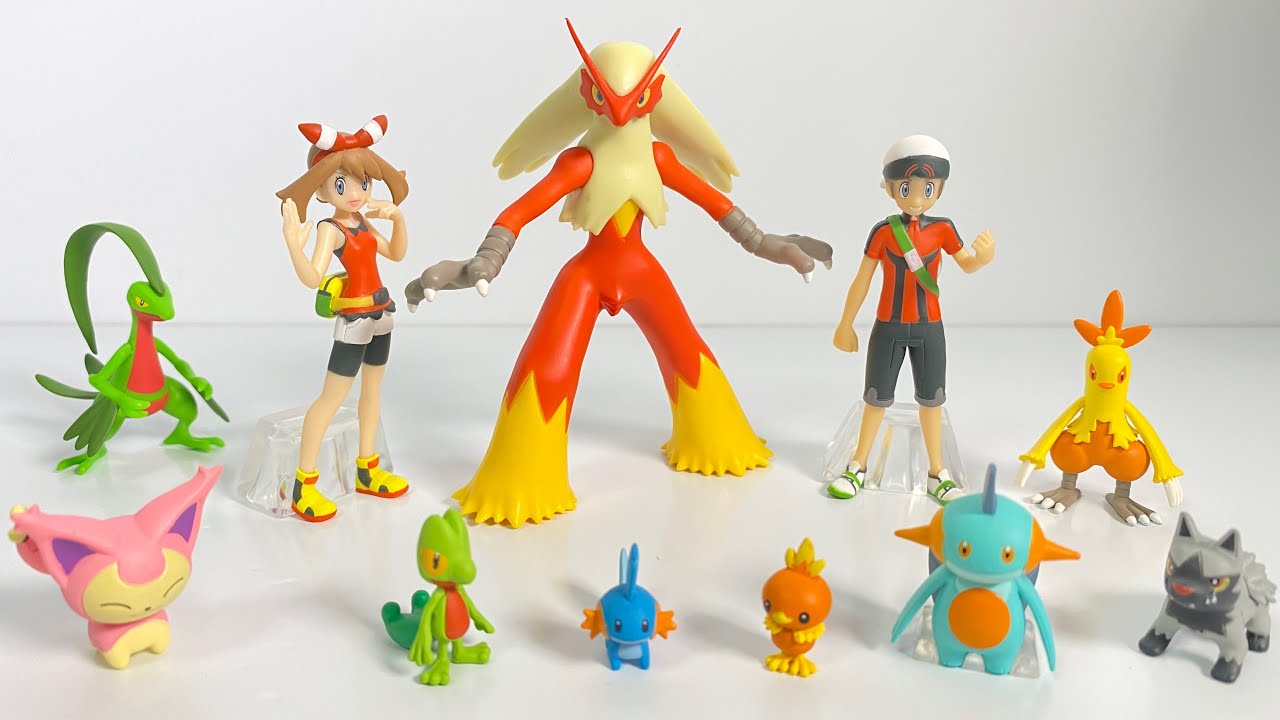 Pokemon scale world Hoenn Region Set 