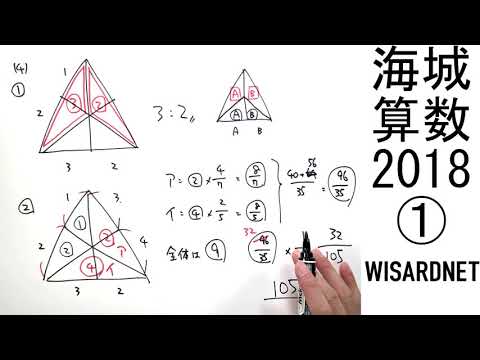 はむ」‼️海城中学校 2020年度実物入学試験問題 はむ」‼️海城中学校