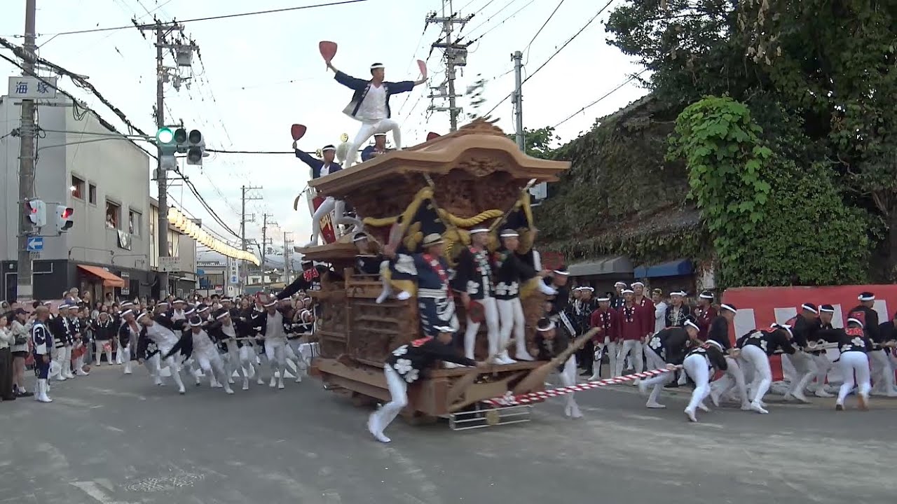 完全密着】令和七年 堀町だんじり祭 宵宮本宮2025(貝塚市麻生郷地区