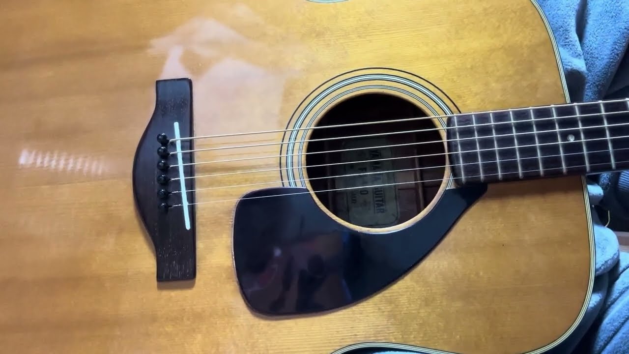 YAMAHA FG-180 (Light Green Label) Rakugo de FG - YouTube