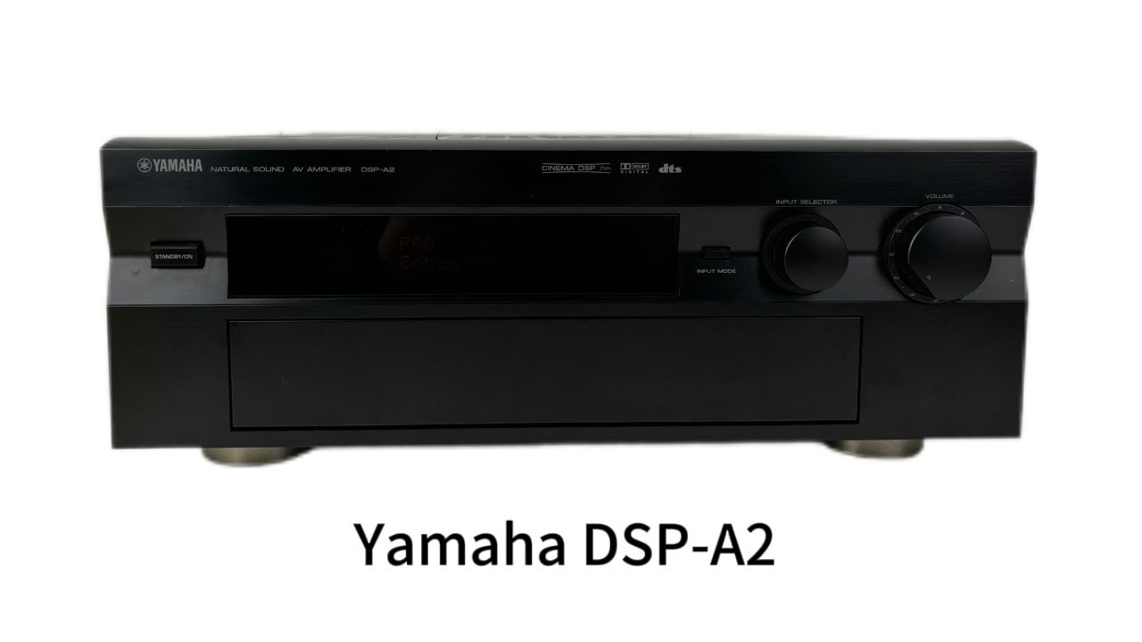 Showing the Yamaha DSP-A2 AV Amplifier - YouTube