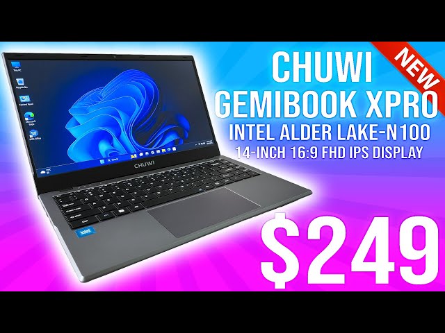 CHUWI GemiBook XPro Best Value 14-inch Notebook 2023 - Review