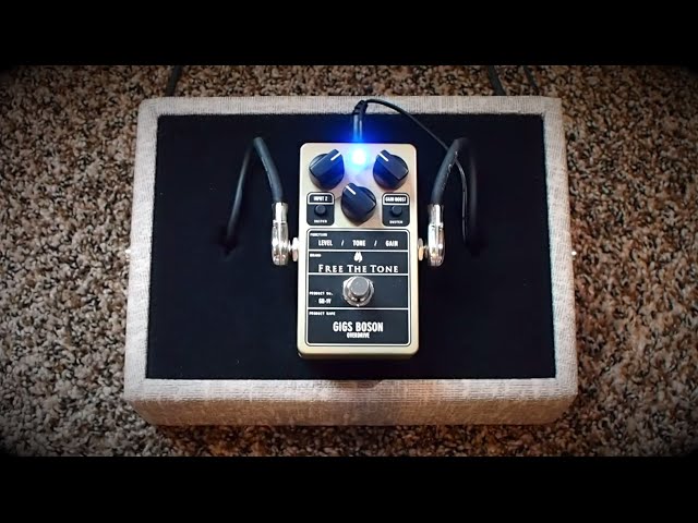 Free The Tone Gigs Boson Overdrive Demo - YouTube