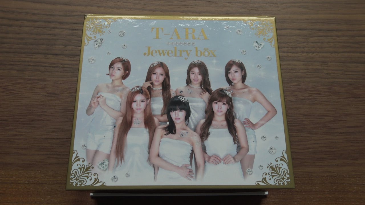 Unboxing T-ARA 1st Japanese Studio Album Jewelry Box [Sapphire
