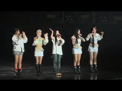 NewJeans (NJZ) Speech At Complex Con Hong Kong 2025 - YouTube