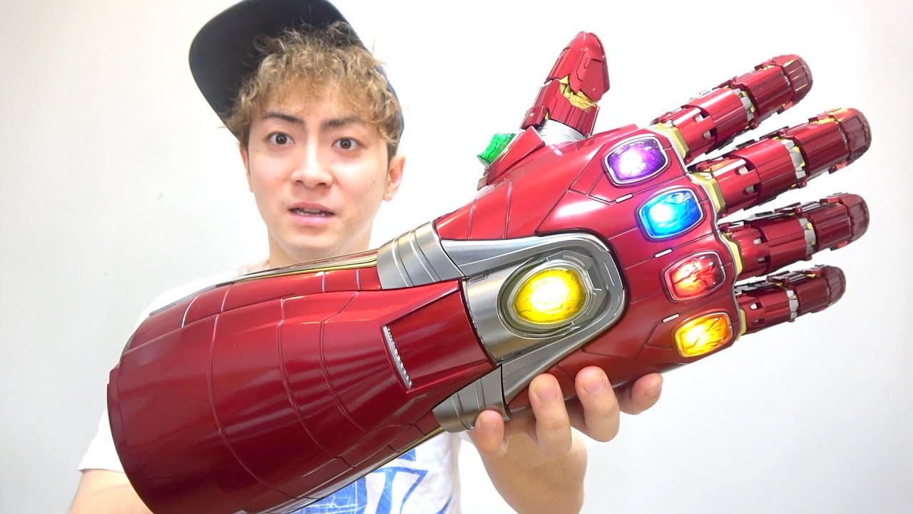 50,000 yen] The quality of Iron Man's 1/1 Nano Gauntlet is amazing