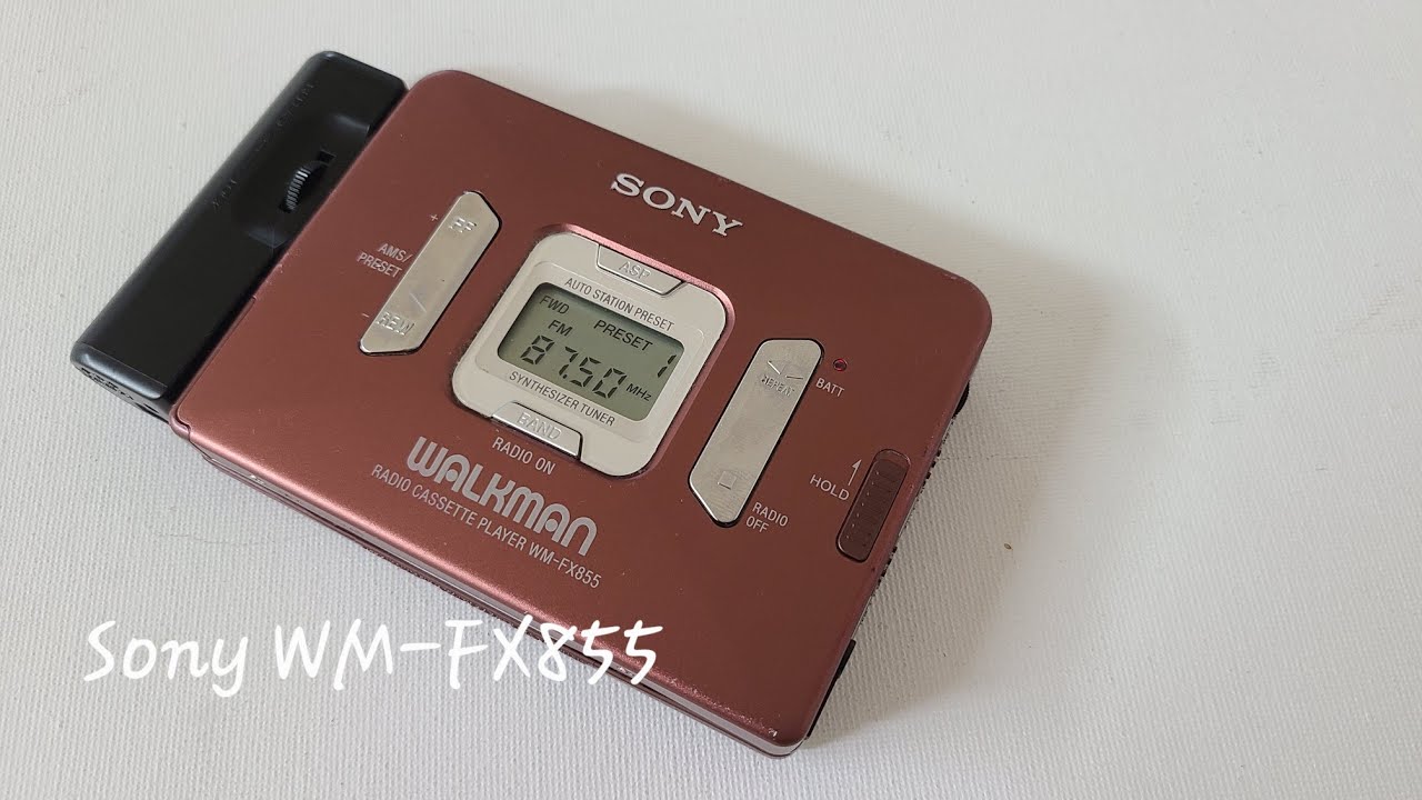 Sony Walkman WM-FX855 소니 워크맨 - YouTube