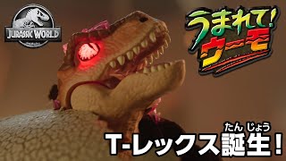 Hatch! Jurassic World T-Rex Egg] Hatch a dinosaur egg! Play games