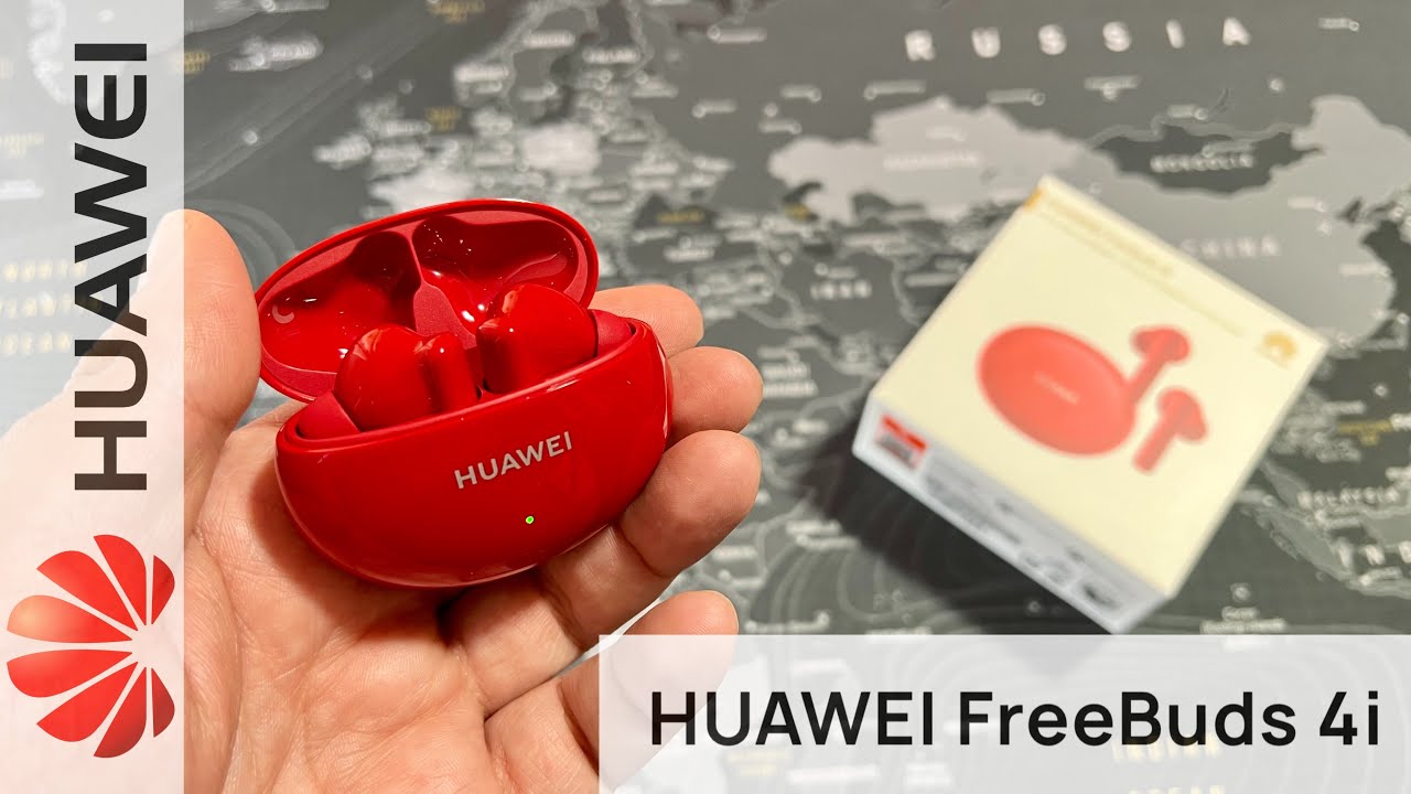 HUAWEI FreeBuds 4i - Red Edition - YouTube