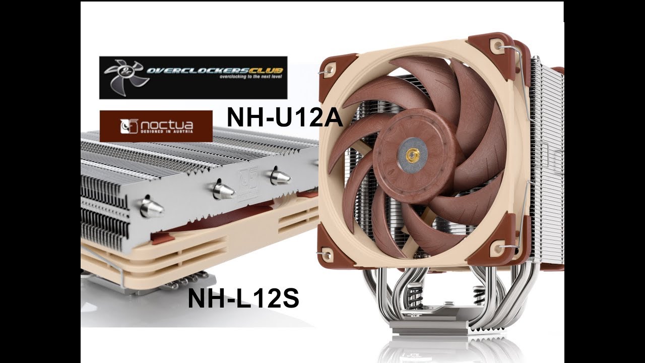 Noctua NH-U12A & NH-L12S CPU Coolers Review - YouTube