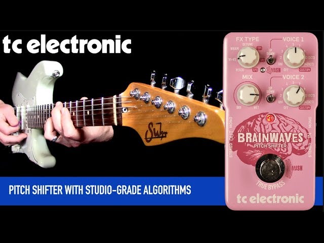 TC ELECTRONIC BRAINWAVES PITCH SHIFTER - YouTube