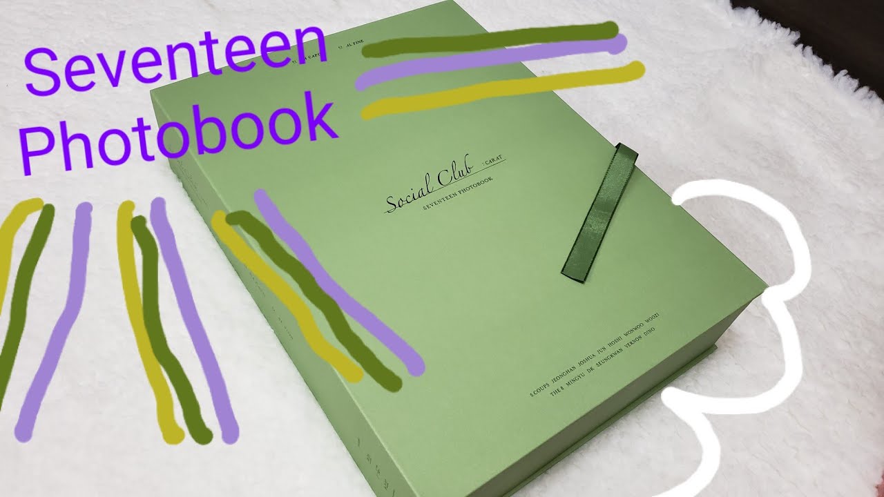 Unboxing Seventeen Social Club :Carat Photobook 📷 +Weverse