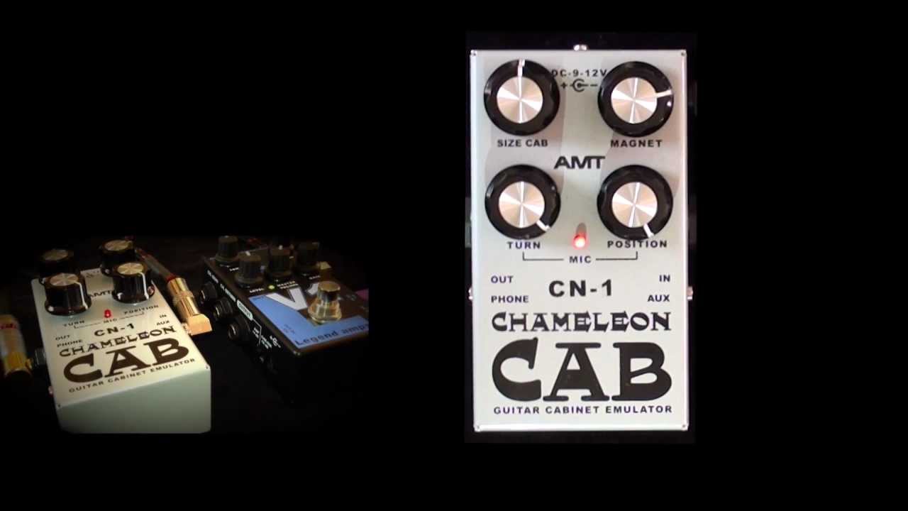 AMT Electronics: CN-1 Chameleon Cab (Cabinet Simulator) - YouTube