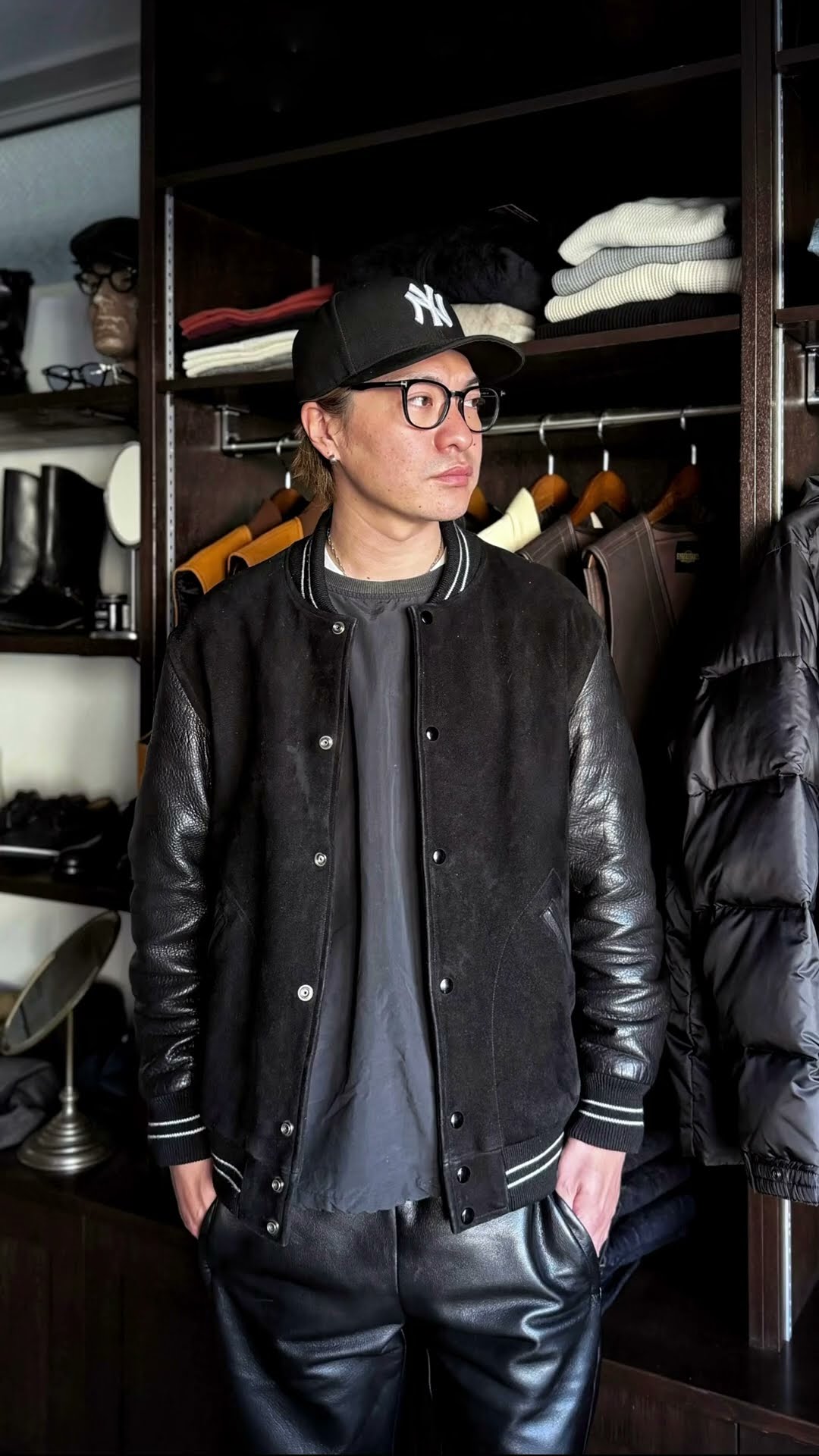 CWORKS レザースタジャン Leaward - YouTube