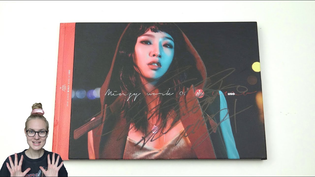 Unboxing Minzy 공민지 1st Mini Album WORK 01 UNO (Signed +