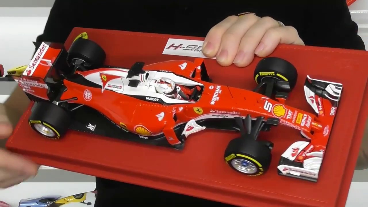 FERRARI SF16-H F1 S.VETTEL by BBR Models - Full Review - YouTube