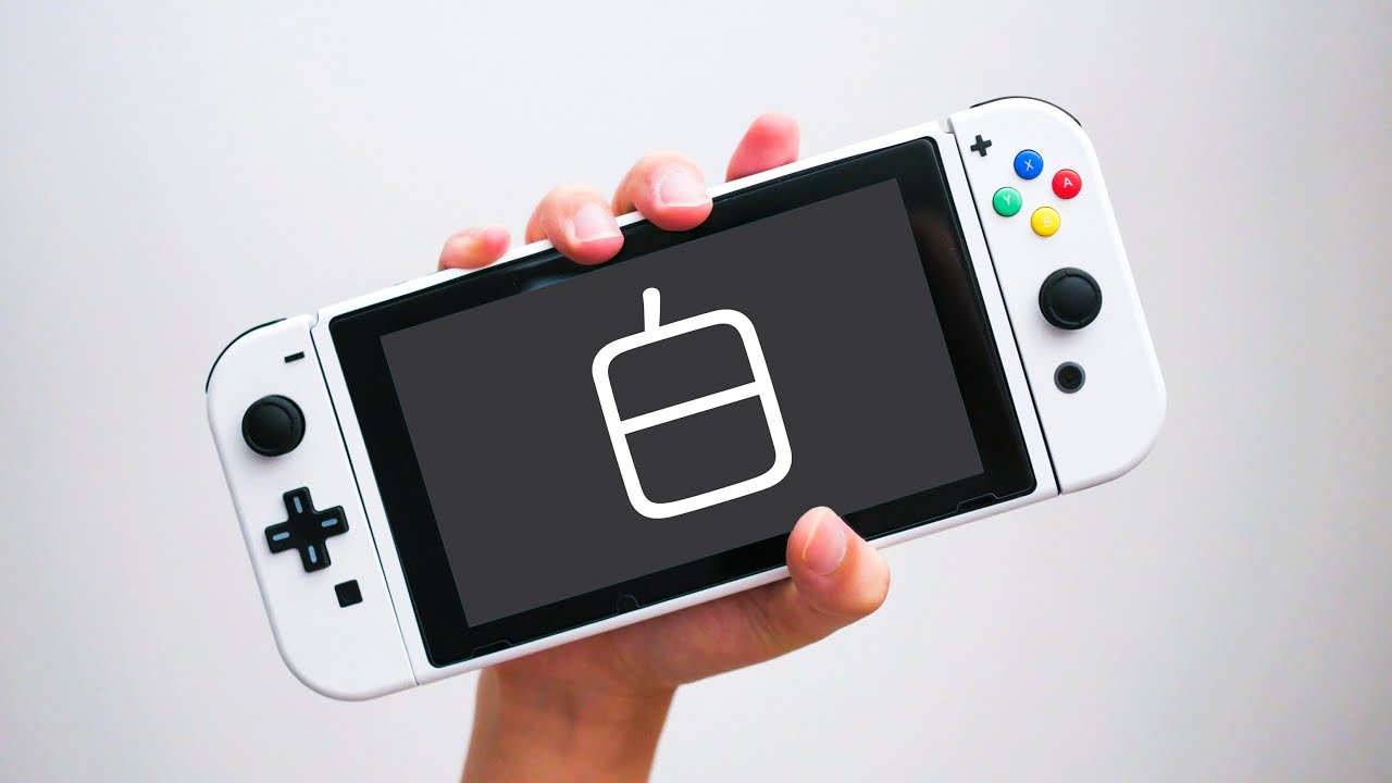 Nintendo Switch White Custom - YouTube