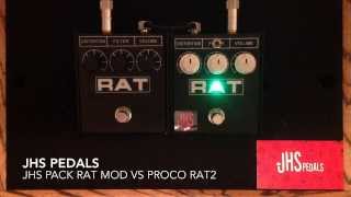 JHS Pack Rat Mod vs ProCo Rat 2 - YouTube