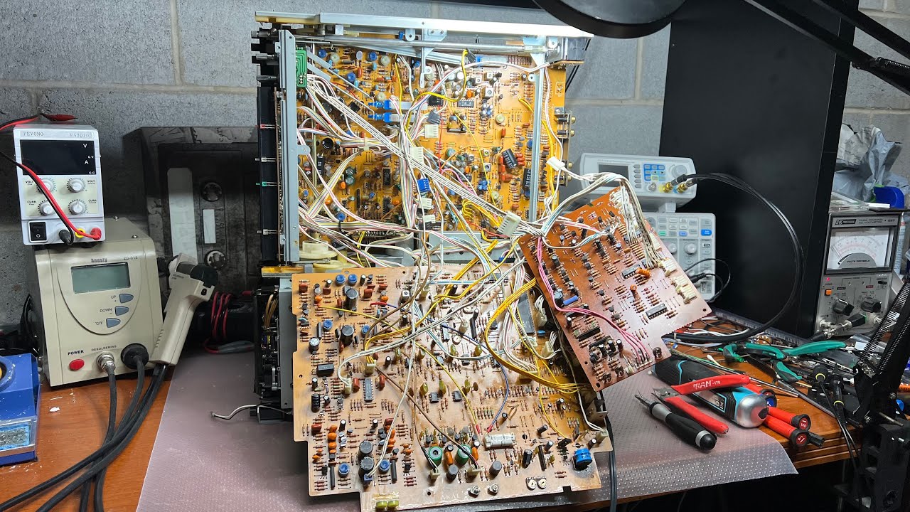 Akai GX-F91 Restoration Part 2: Unlocking Door Mechanism Mysteries