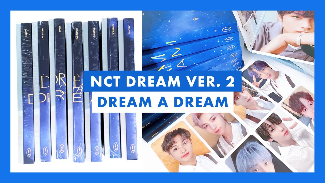 Unboxing ☆ NCT DREAM Dream A Dream Photo Book Ver.2 ☆ All