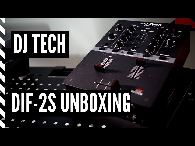 Dj Tech Dif-2s Mixer Unboxing - YouTube