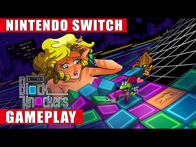 Crawlco Block Knockers Nintendo Switch Gameplay - YouTube