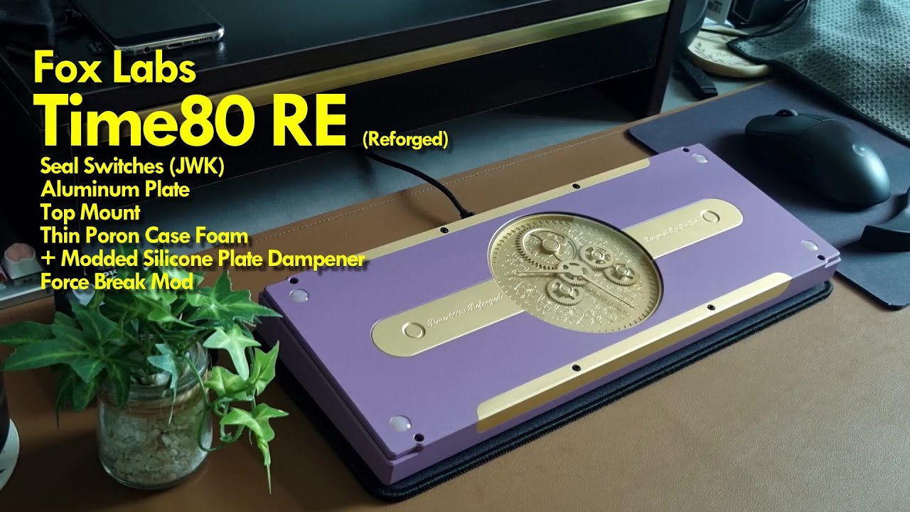 Fox Lab Time80 Reforged (Time80 RE) with Seal Switches on Aluminum