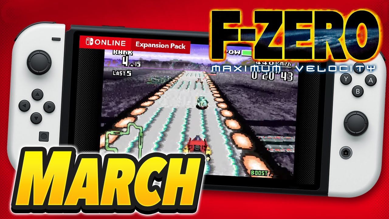 F-Zero Maximum Velocity Coming to GBA Switch Online March 29