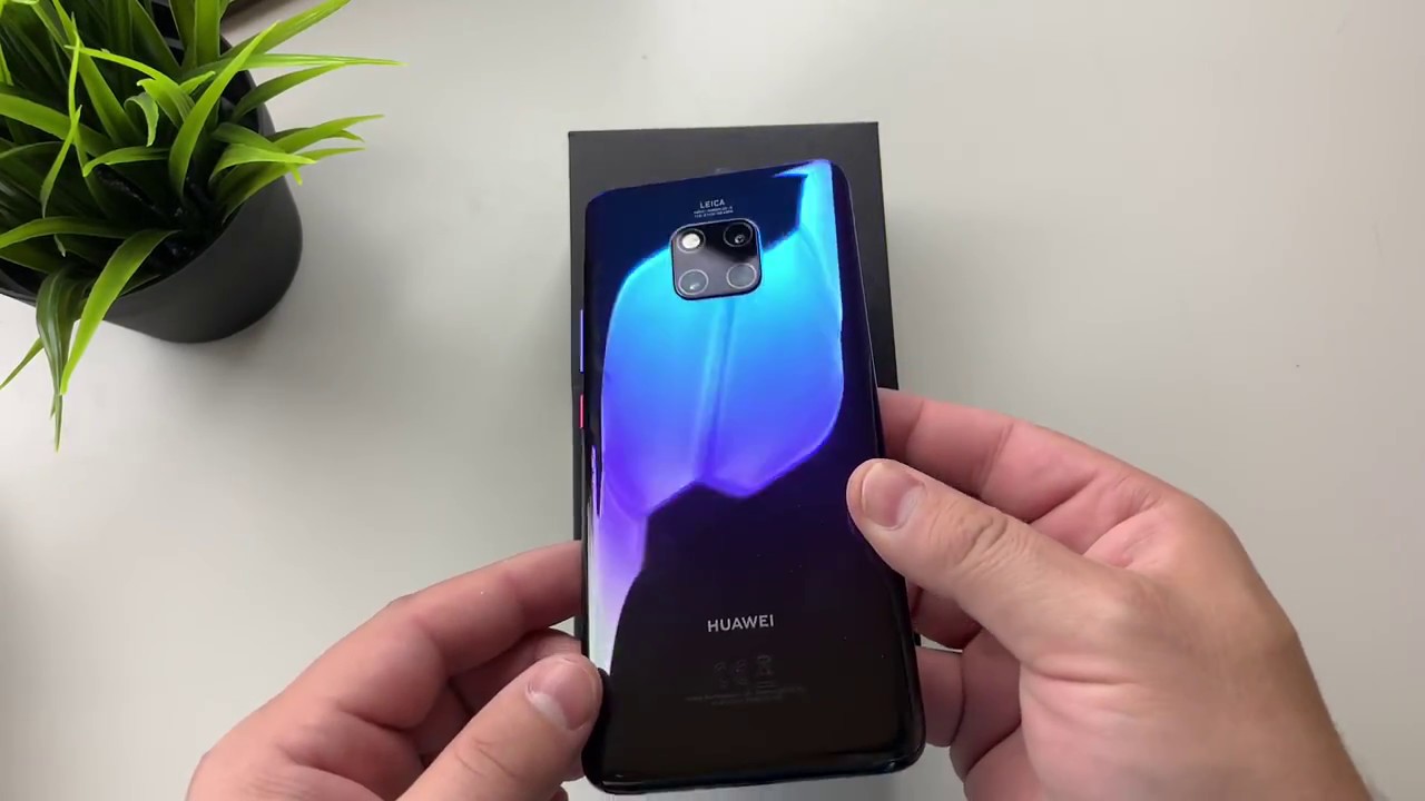 Huawei Mate 20 Pro Hands On Twilight - YouTube
