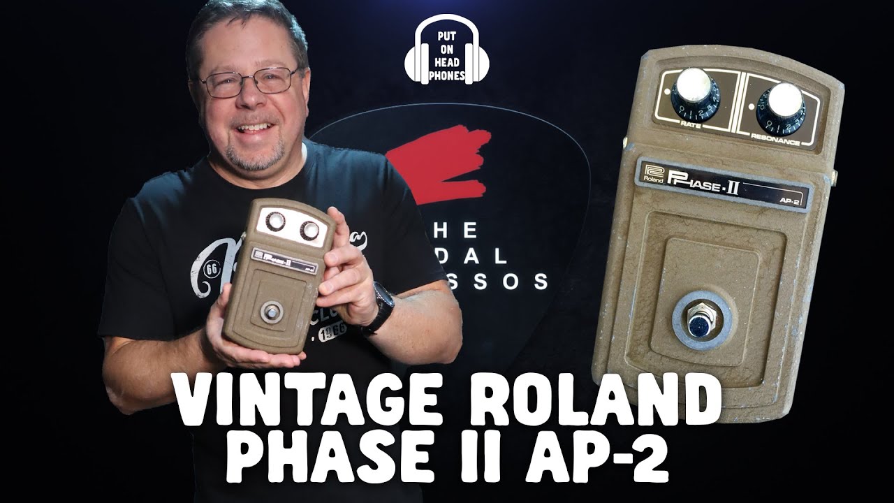 VINTAGE ROLAND PHASE II AP-2 - YouTube