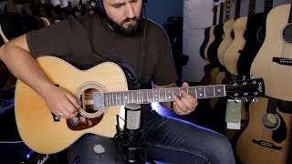 Saga A1-G Handcrafted Guitar - Demo - YouTube