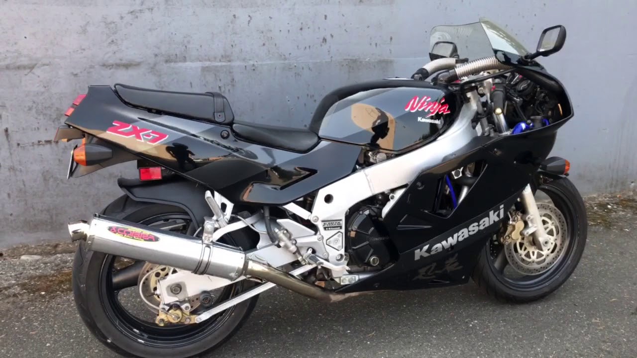 1989 Kawasaki ZX-7 H1 for sale. - YouTube