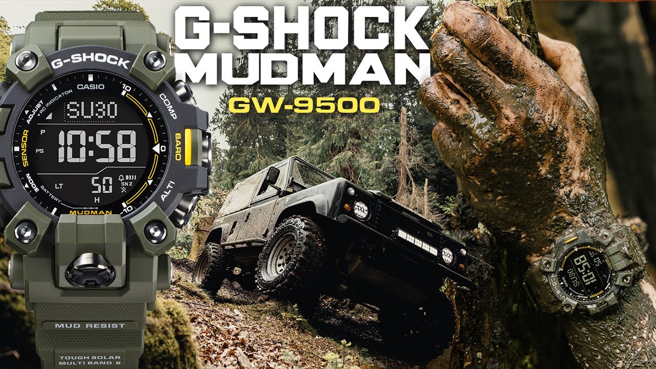 The New G-SHOCK MUDMAN - GW-9500 - YouTube