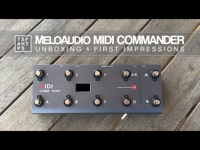 MeloAudio Midi Commander Unboxing & First Impressions - YouTube