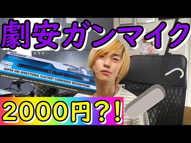 激安】2000円のガンマイクが凄すぎた！？「NEEWER NW-81」 - YouTube