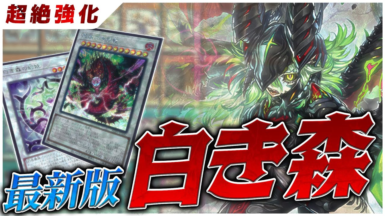 最新】遂に完結『白き森』の構築と展開を徹底解説【デッキ紹介】 - YouTube