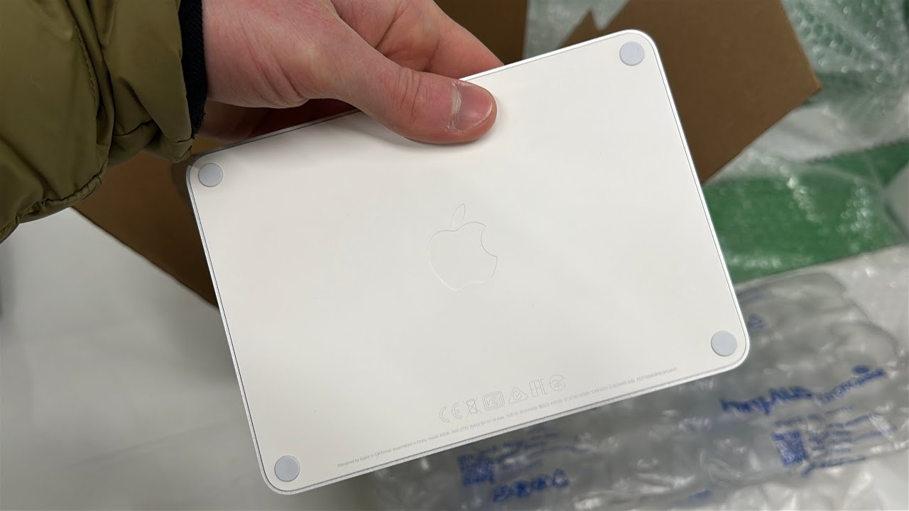 Sending Apple Magic Trackpad 3 White - YouTube