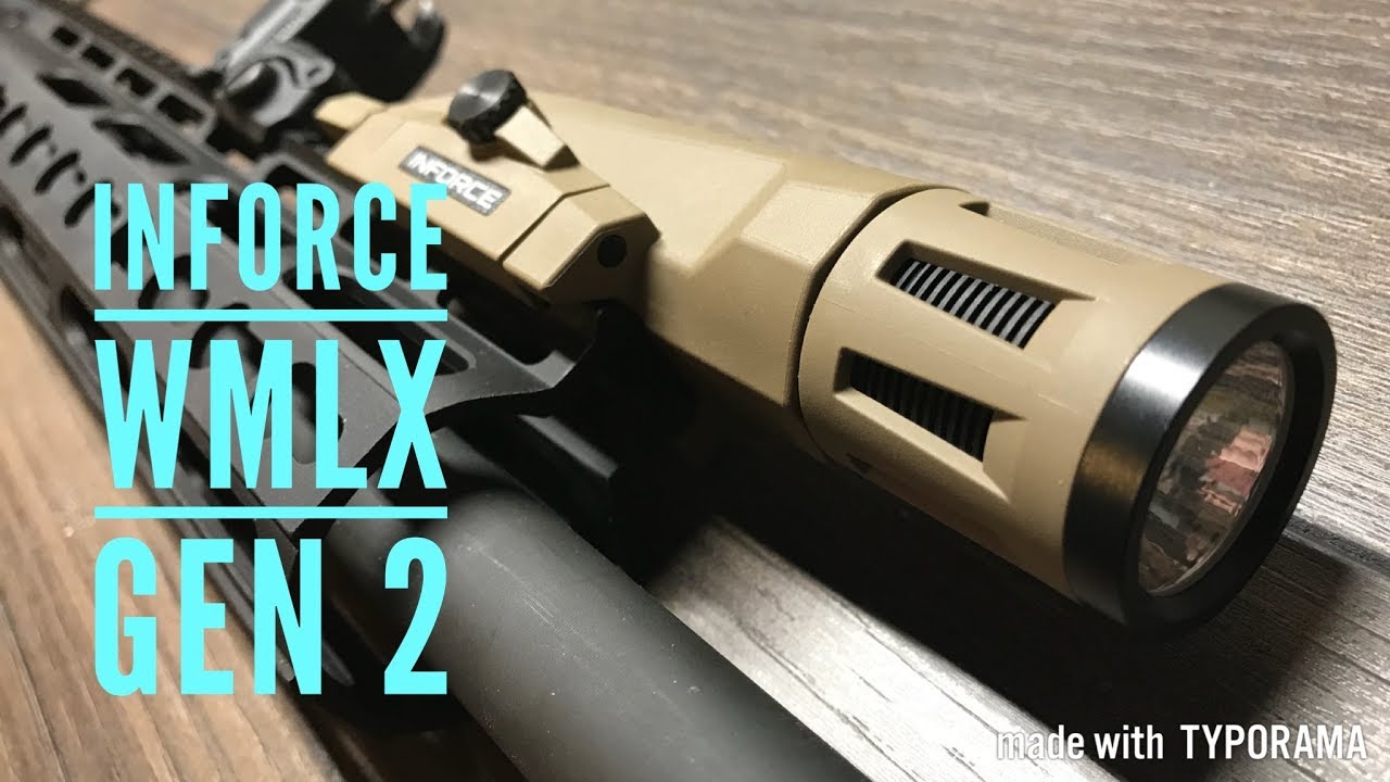 Quick Look: INFORCE WMLx Gen 2 Rifle Light - YouTube