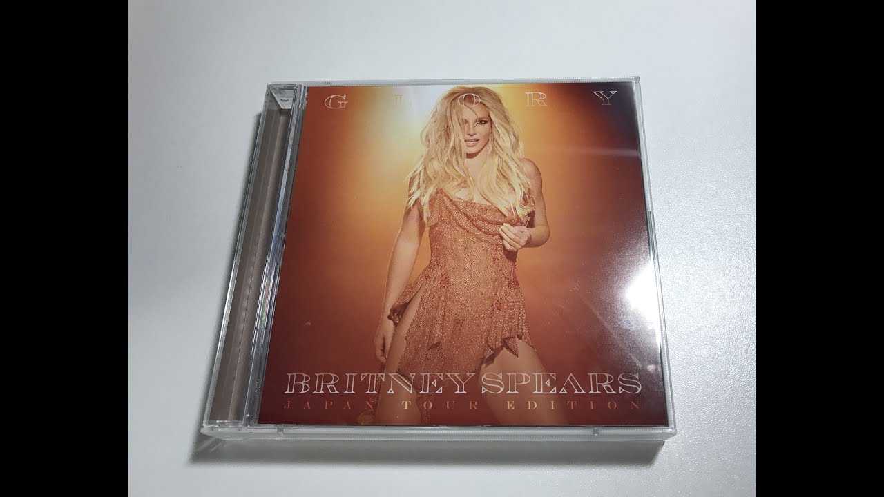 Unbox CD Britney Spears Glory Japan Tour Edition - YouTube