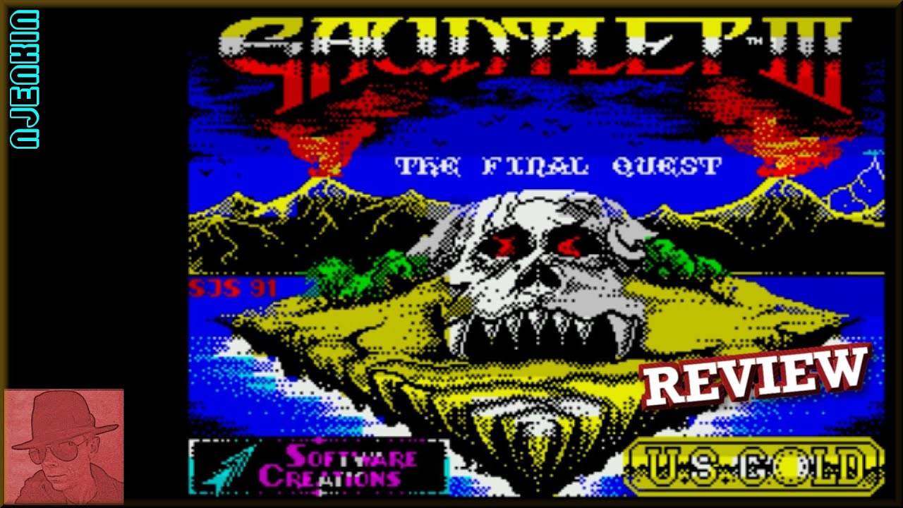 Gauntlet III : The Final Quest - on the ZX Spectrum 128K !! with