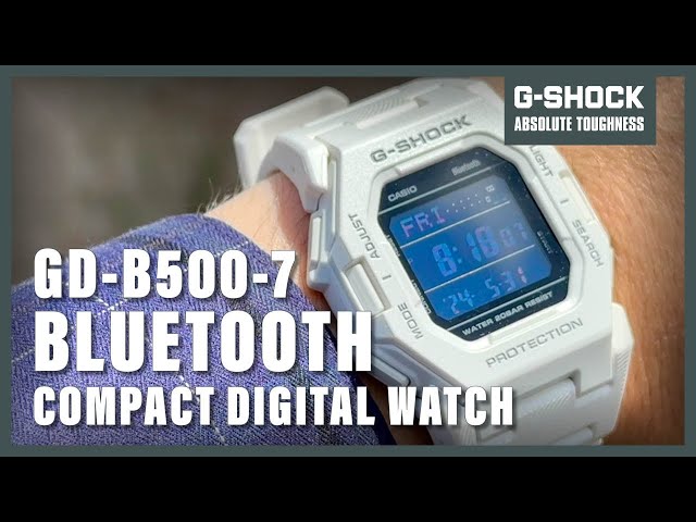 Unboxing The Casio G-Shock GD-B500-7 - YouTube