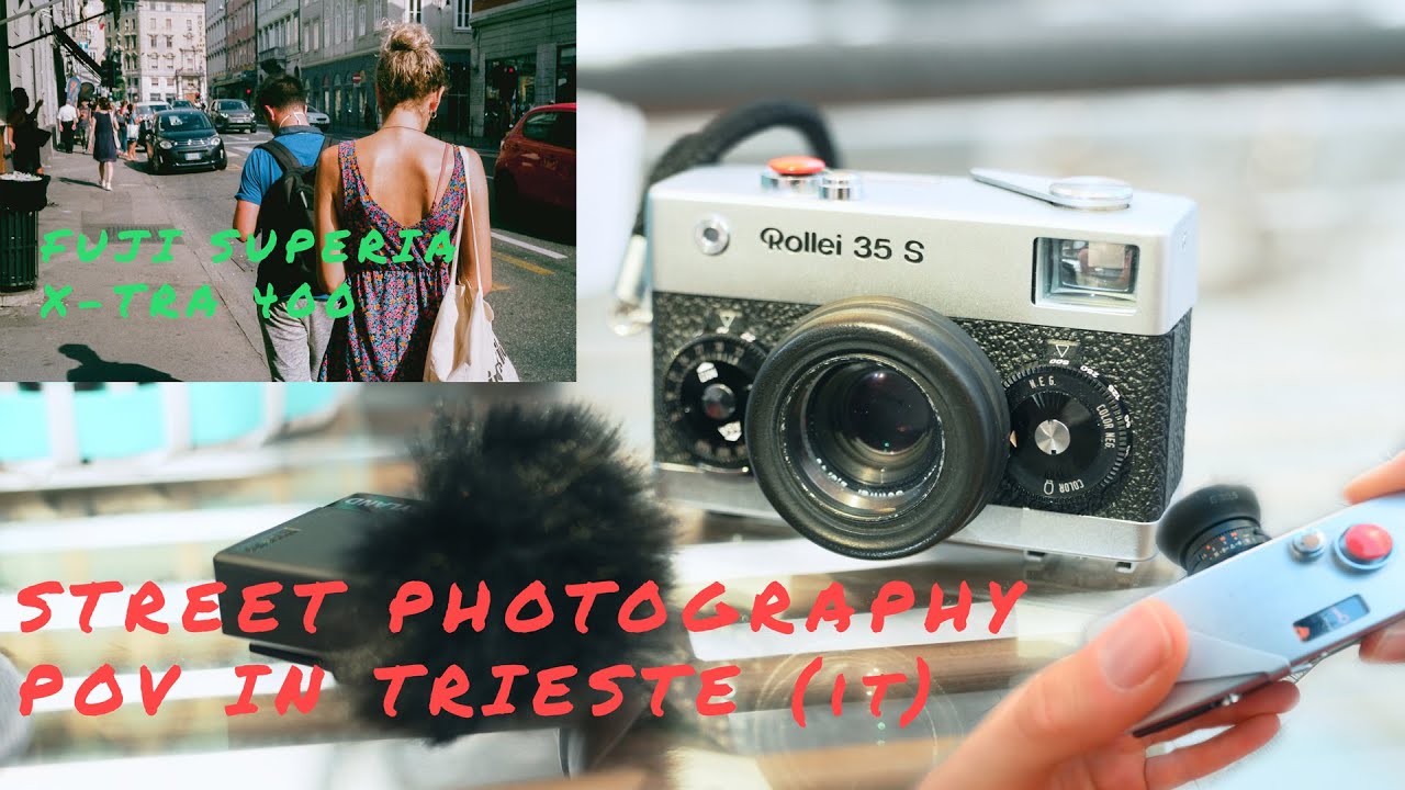 FILM street photography in Trieste, Italy | Rollei 35S Fuji